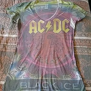 AC/DC black ice rockware top